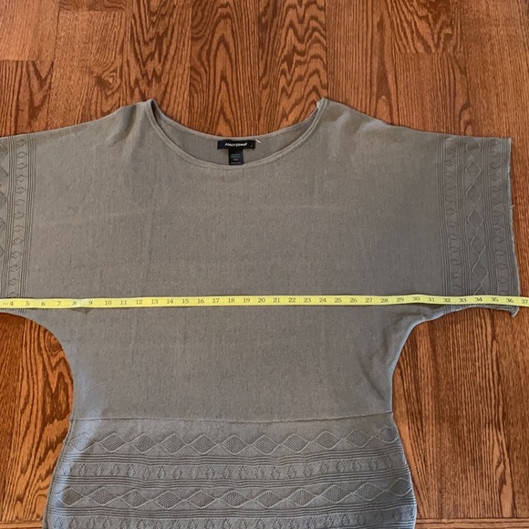 ASHLEY STEWART women’s PLUS SIZE KNIT LIGHT SWEATER w/ DOMAN SLEEVES SIZE 18/20 - Picture 8 of 12